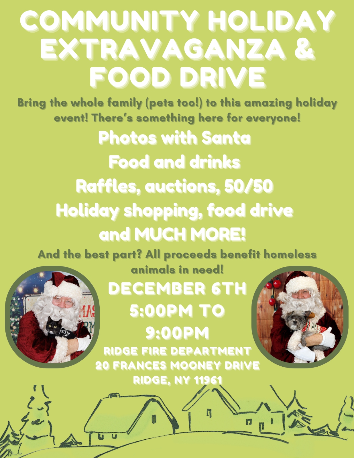 Santa Paws Is Coming - Holiday Food Drive